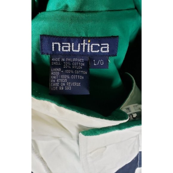 SOLD☆Nautica Men's Sailing Jacket Vintage EUC L - Picture 3 of 7